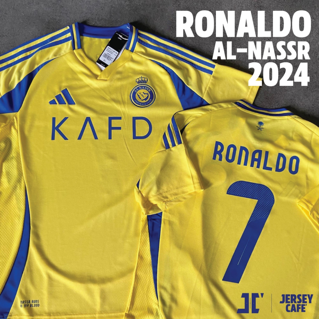 โรนัลโด้ อัล-นาสเซอร์ 2024/25 ของแท้!! จากซาอุ / Al-Nassr Ronaldo 2024/25 ของแท้!!