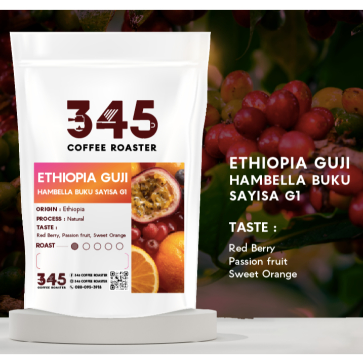 Roast Lab Bkk เมล็ดกาแฟคั่ว Ethiopia Oramia Guji Adola G.1