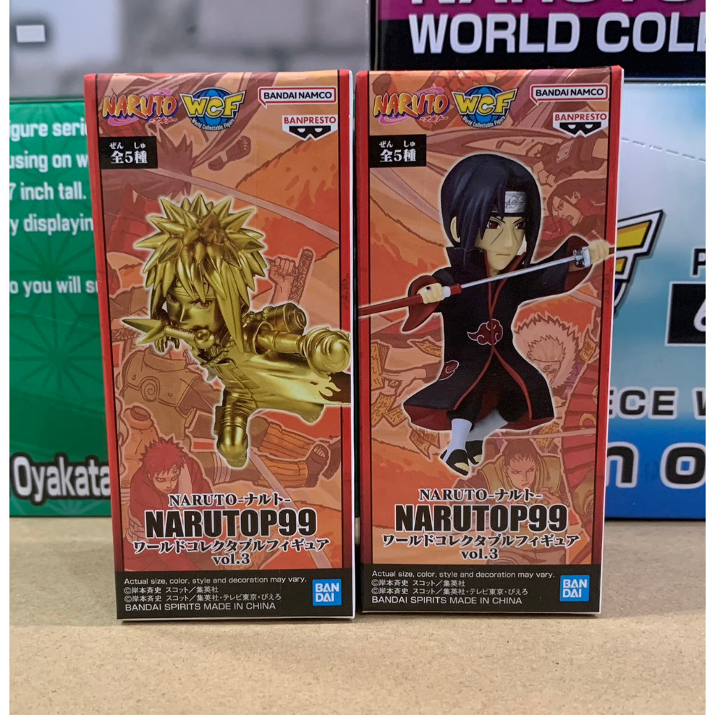 [ของแท้มือ1 พร้อมส่งในไทย] Naruto Narutop99 World Collectable Vol.3