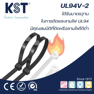 เคเบิ้ลไทร์ สายรัดเอนกประสงค์ ขนาด 4-8นิ้ว สีขาว/ดำ ราคาดี ถุงละ100ชิ้น