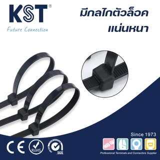 เคเบิ้ลไทร์ สายรัดเอนกประสงค์ ขนาด 4-8นิ้ว สีขาว/ดำ ราคาดี ถุงละ100ชิ้น