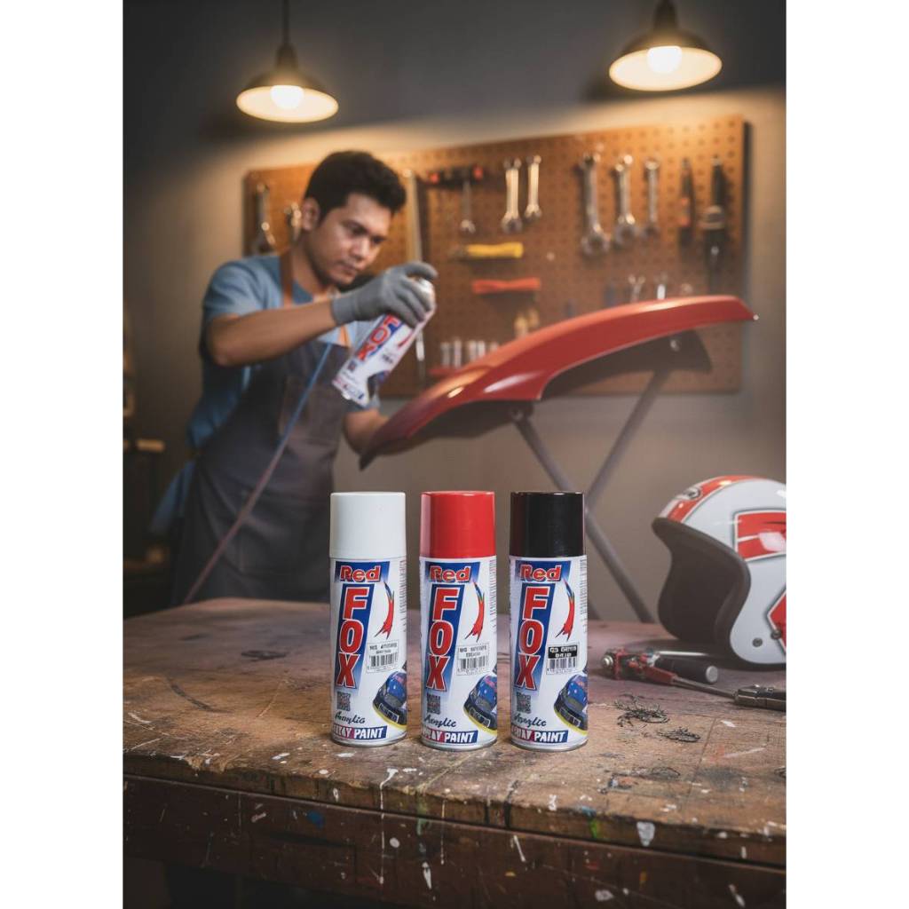 Red Fox สีสเปรย์ สีพ่นรถ สีพ่นเฟอร์นิเจอร์