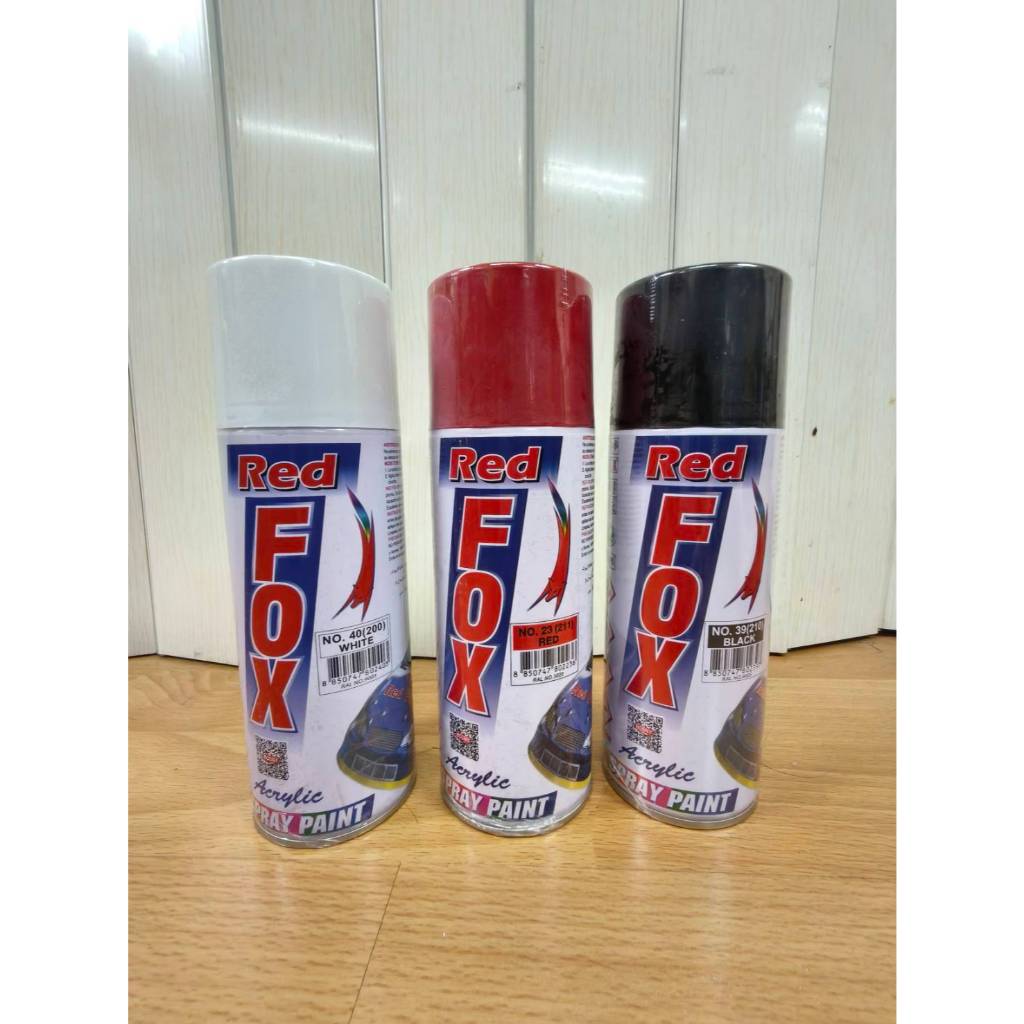 สีสเปรย์ Red Fox (เรด ฟอกซ์)