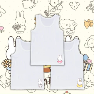 เสื้อซับในเด็ก เสื้อกล้ามเด็กหญิงลาย มิฟฟี่ นุ่ม ใส่สบาย ระบายอากาศได้ดี ไซส์ 1-11ปี #เสื้อกล้าม