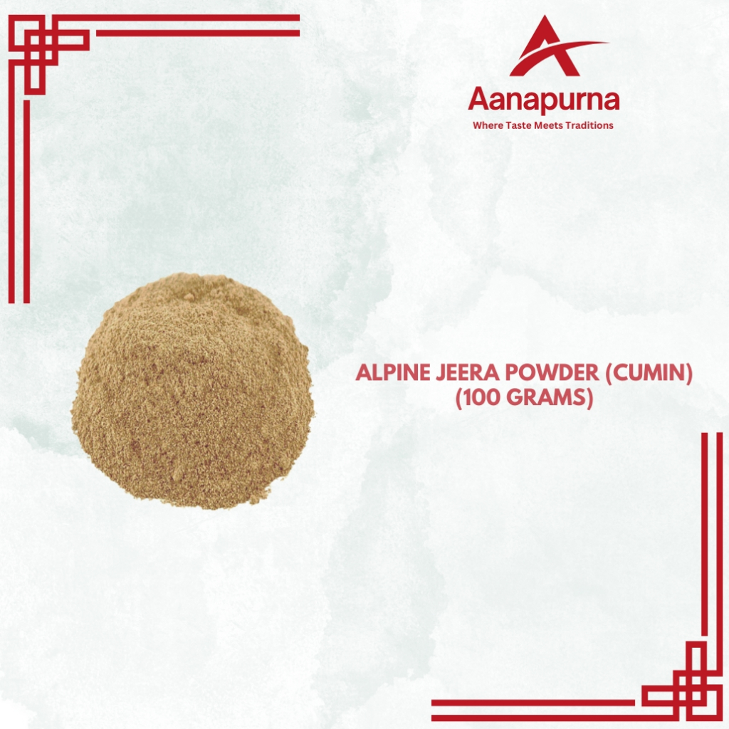 Alpine Jeera Powder (Cumin) (100 Grams)