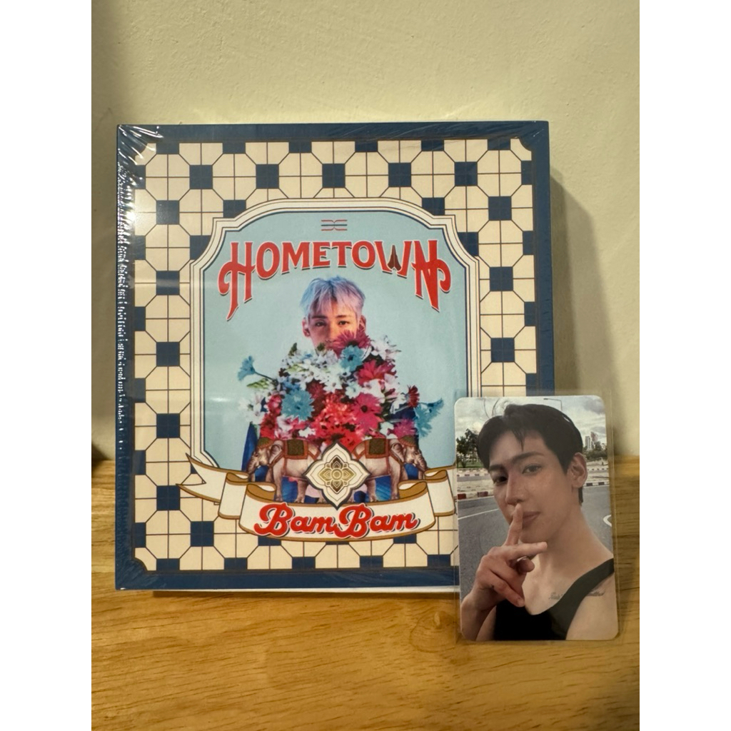 อัลบั้มใหม่ BAMBAM  อัลบั้ม Hometown ver. Golden Ticket ‼️(รูปสุ่ม)