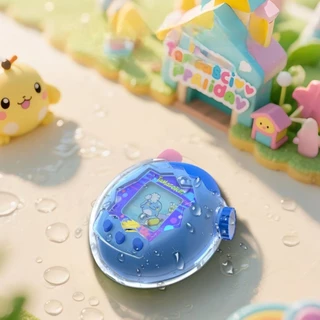 พร้อมส่งจากไทย!!! เคส Tamagotchi Paradise สีใสแบบแข็ง เคสทามาก็อตจิพาราไดซ์ เคสใส่ทามาก็อตจิพาราไดซ์ มาพร้อมสายคล้อง