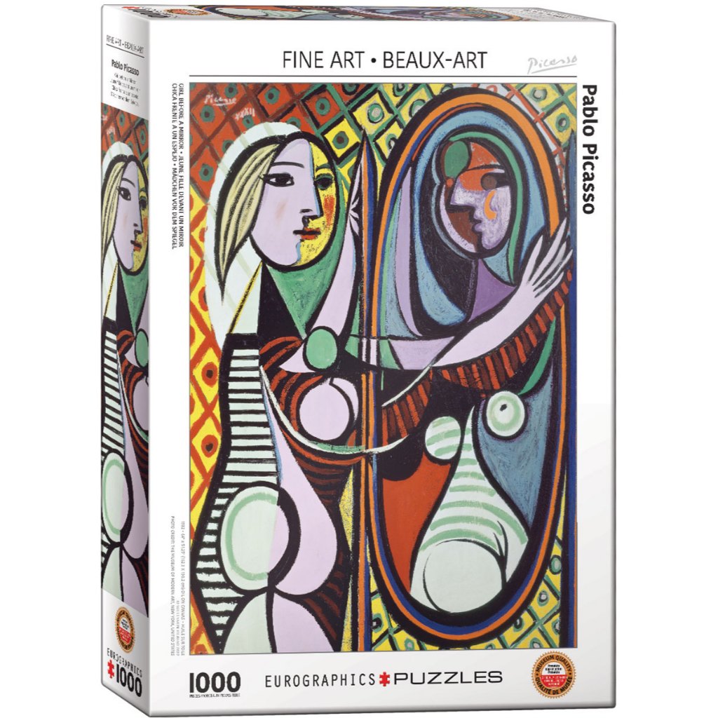 EUROGRAPHICS: GIRL BEFORE A MIROR by Pablo Picasso (1000 Pieces) [Jigsaw Puzzle]