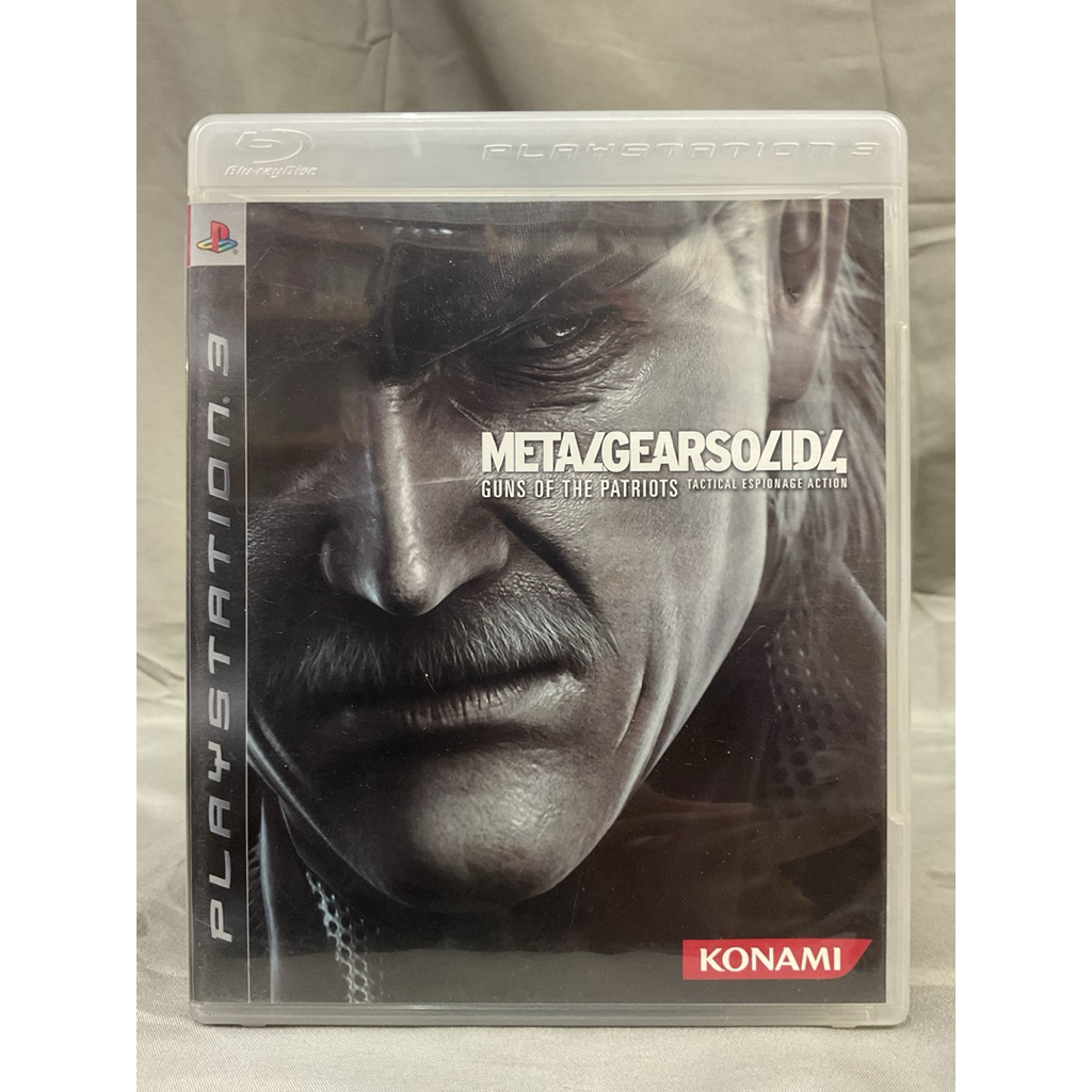 แผ่นแท้ [PS3] Metal Gear Solid 4: Guns of the Patriots (Zone 3 Asia) (BLAS-55004)