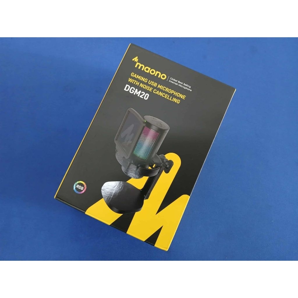 (มือสอง  แกะกล่องลองครั้งเดียว)DGM20 GamerWave Condenser Microphone สีขาว