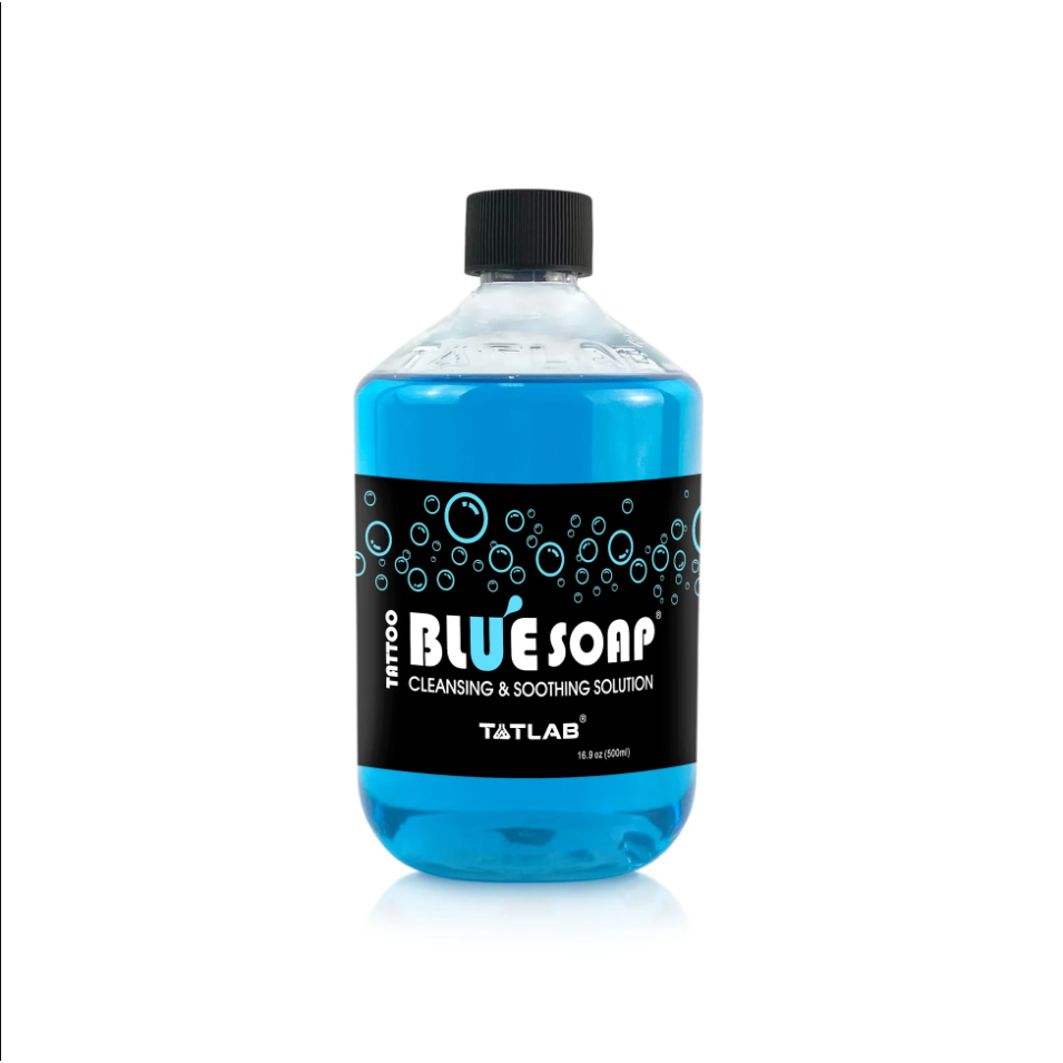 Blue Soap แท้จาก Tatlab กัวเชื้อเข้มข้น ขนาด500ml. ใช้ผสมทำโฟม ระหว่างและหลังลงสี PMU SMP ของแท้ TAT