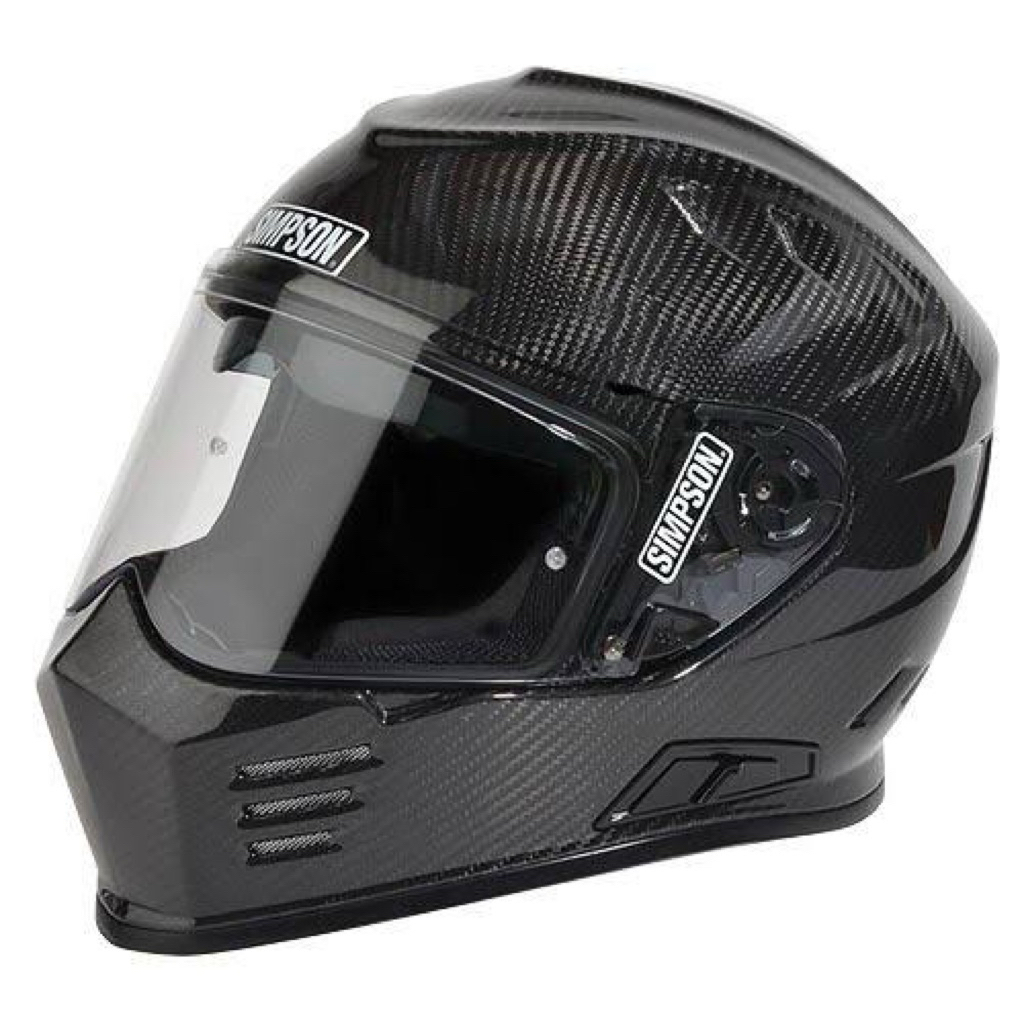 หมวกกันน็อค Simpson Venom Helmet - Carbon Fiber Size L