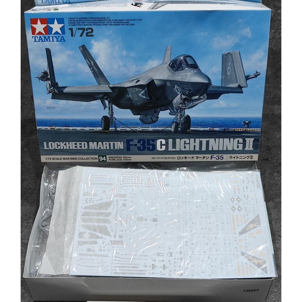 Tamiya 1/72 Lockheed Martin F-35C Lightning II