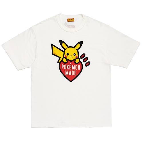 HUMAN MADE POKEMON PIKACHU TEE ONLINE XX30TE012
