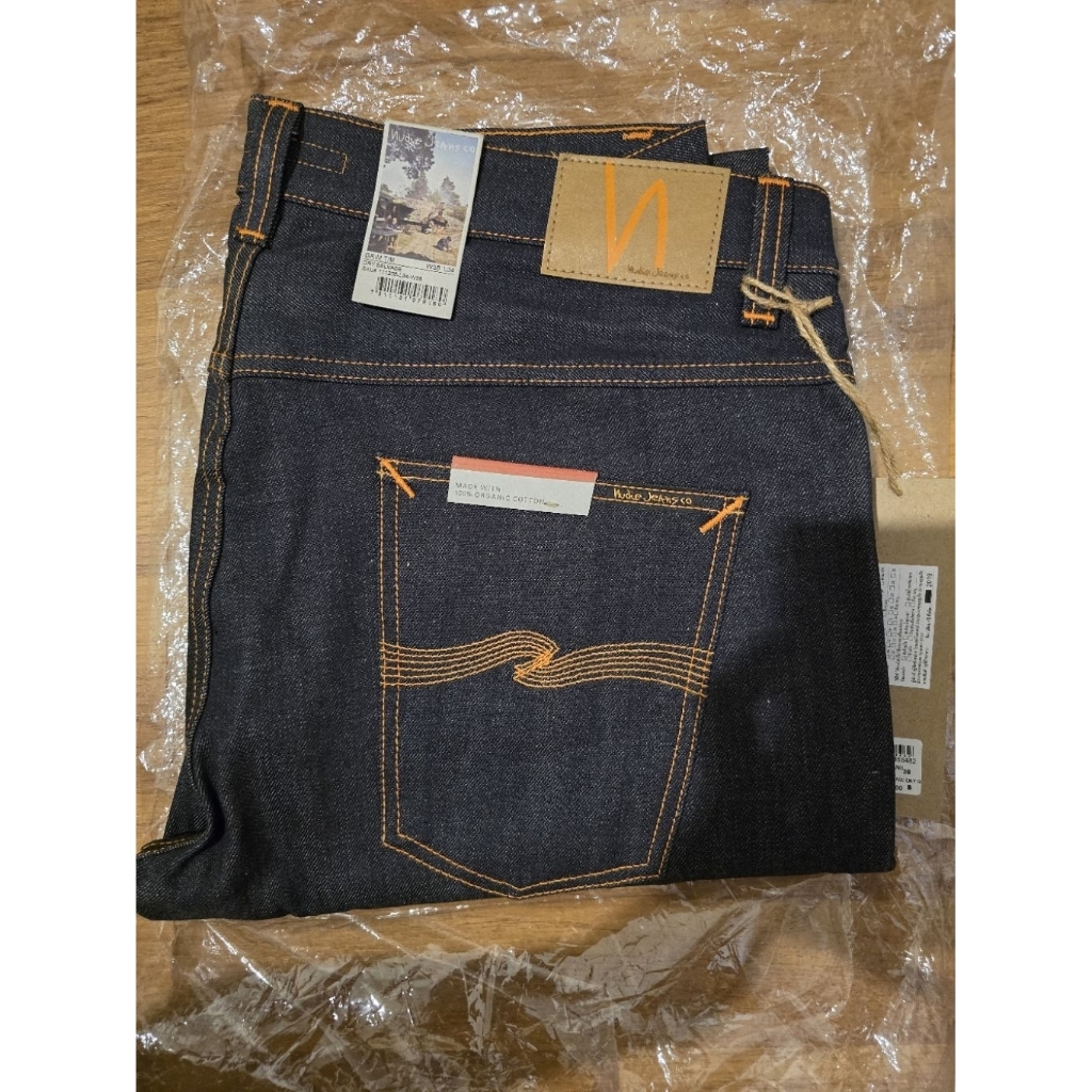 Nudie Jeans Grim Tim Dry Selvage W38 L34