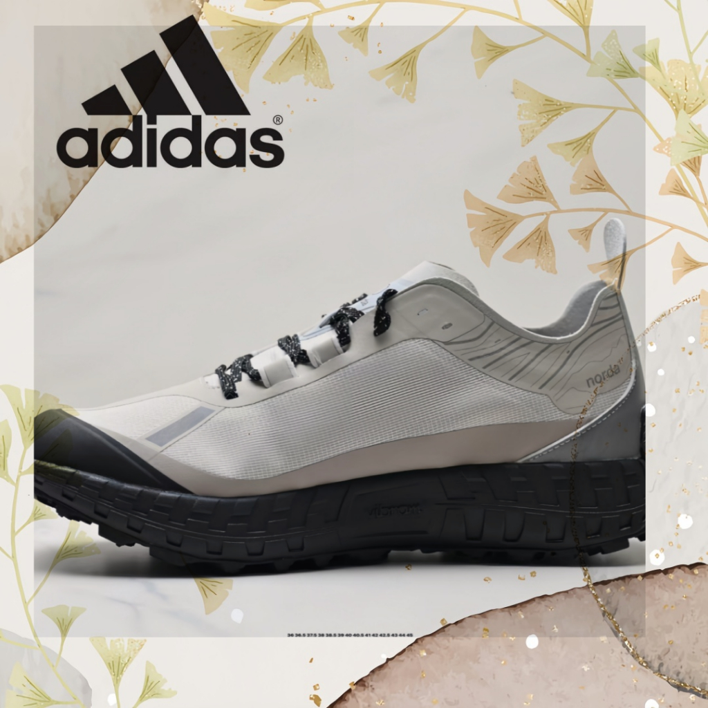 NORDA 001 ขาว - ดำ รองเท้าผ้าใบ ของแท้ 100 % รองเท้า