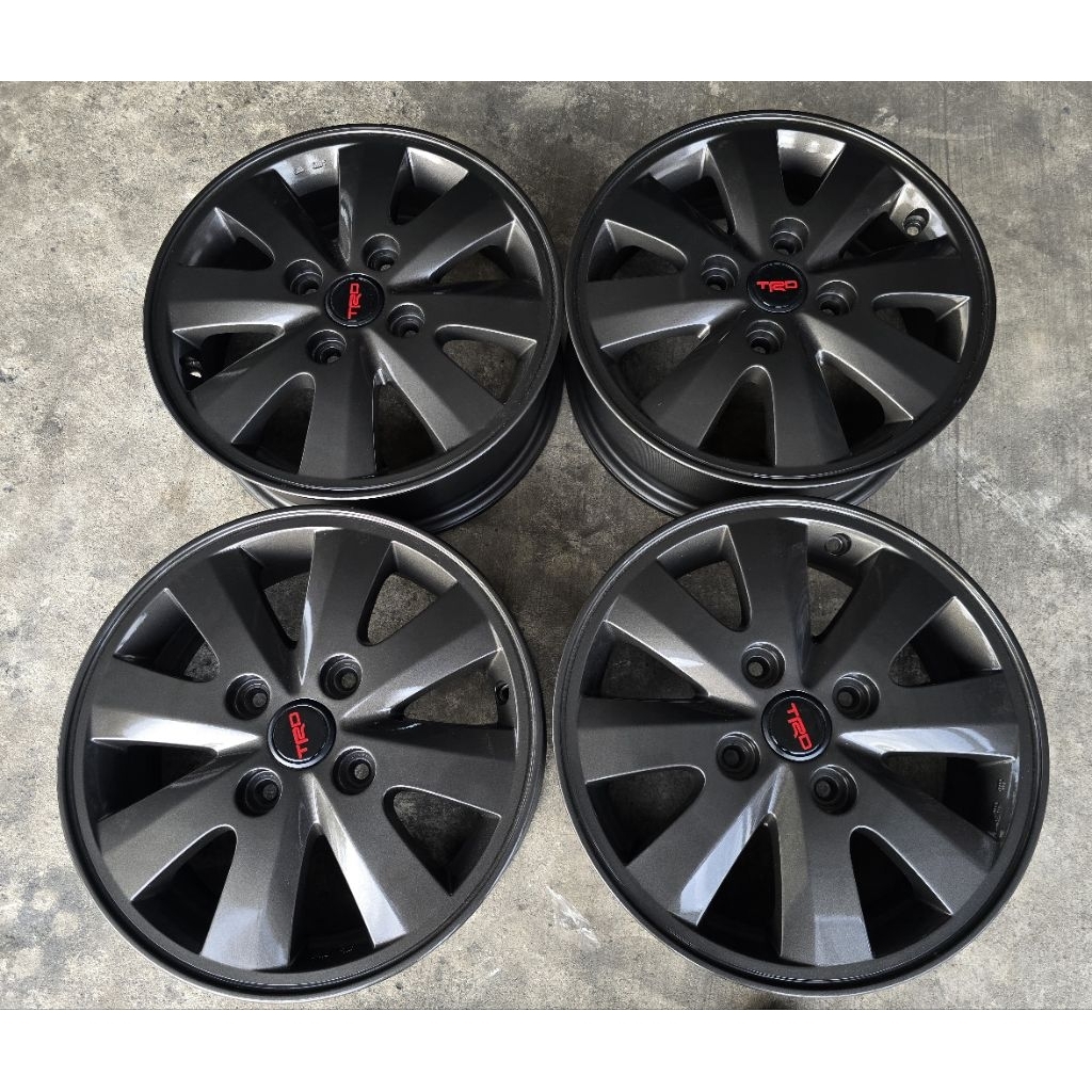ล้อแม็ก Toyota Avanza แท้ขอบ 15" 4 รู 114