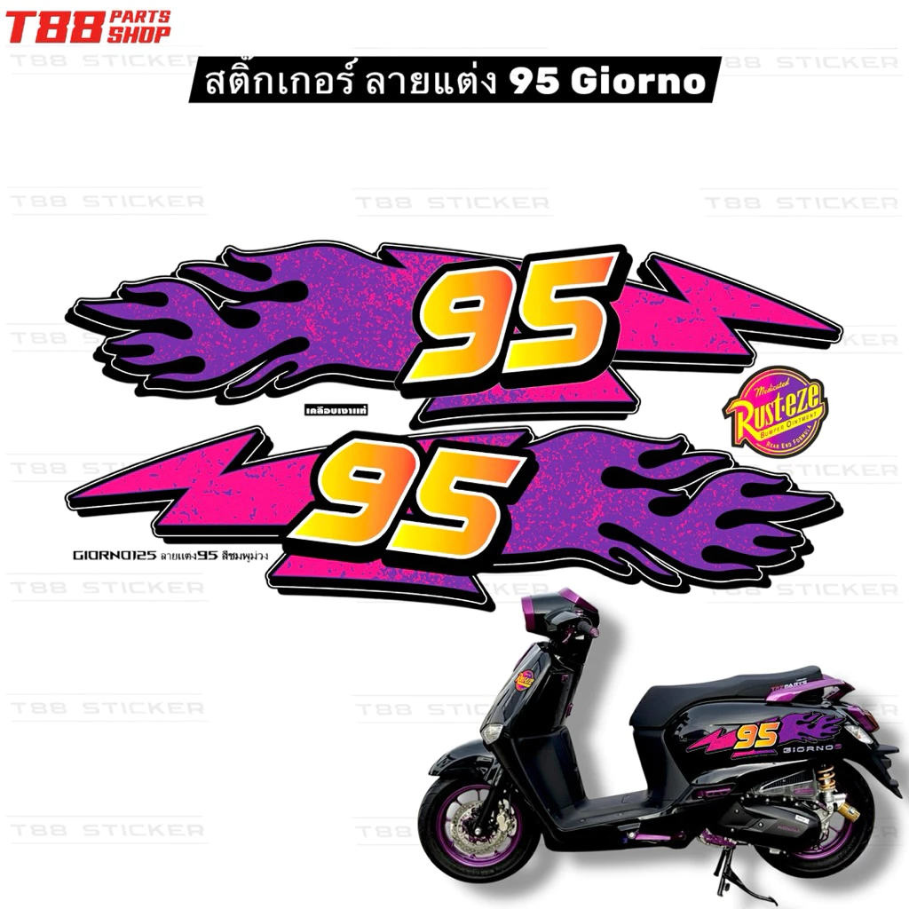 สติ๊กเกอร์แต่ง Giorno ลาย 95 thumbnail 9