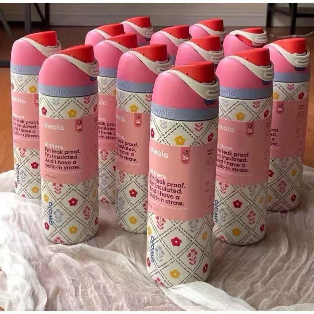 แก้วน้ำเก็บความเย็น เปิดดื่มOWALA STL304