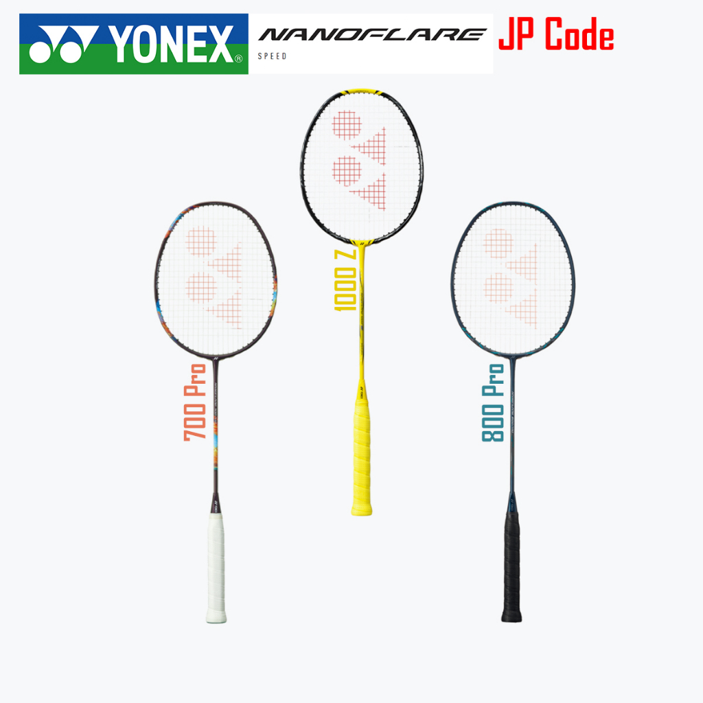YONEX NANOFLARE 700 Pro 800 Pro 100ZZ  - ไม้แบดมินตันโยเน็กซ์ ไม้สายสปีด ไม้เล่นคู่ - รหัสญี่ปุ่น JP