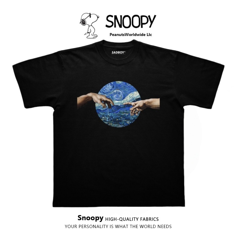 [ ส่งด่วน ] SADBOY® | Creation Starry Night | 100% Organic Cotton
