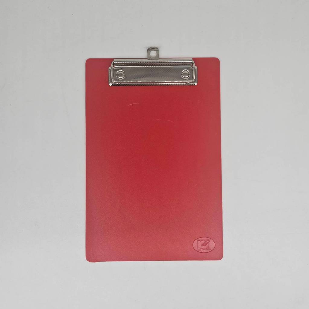 คลิปบอร์ดพลาสติก เนื้อพลาสติกตามรูป ขนาด A5 - รูปที่ 3
