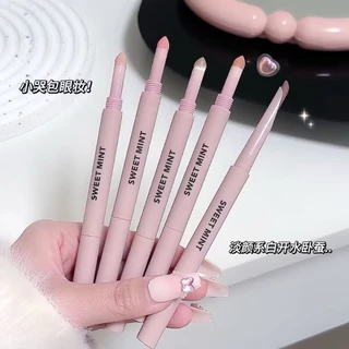 N487 sweet mint ปากกาดอลลี่อาย 2 หัวในแท่งเดียว เขียนง่าย พร้อมฟองน้ำ กันน้ำกันเหงื่อ เป็นธรรมชาติ ติดทนนาน