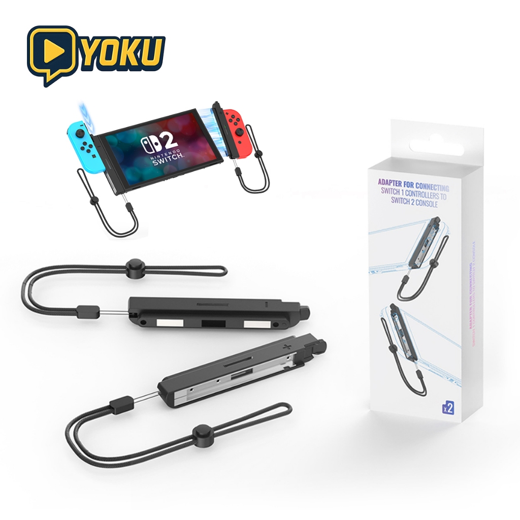 อะแดปเตอร์โฮสต์ Switch/OLED รุ่นแรกสำหรับคอนโทรลเลอร์ Nintendo Switch 2 รุ่นที่สอง ขั้วต่อด้ามจับ Switch ด้านซ้ายและขวา ราคา ถูกที่สุด ดีลบีเคเค