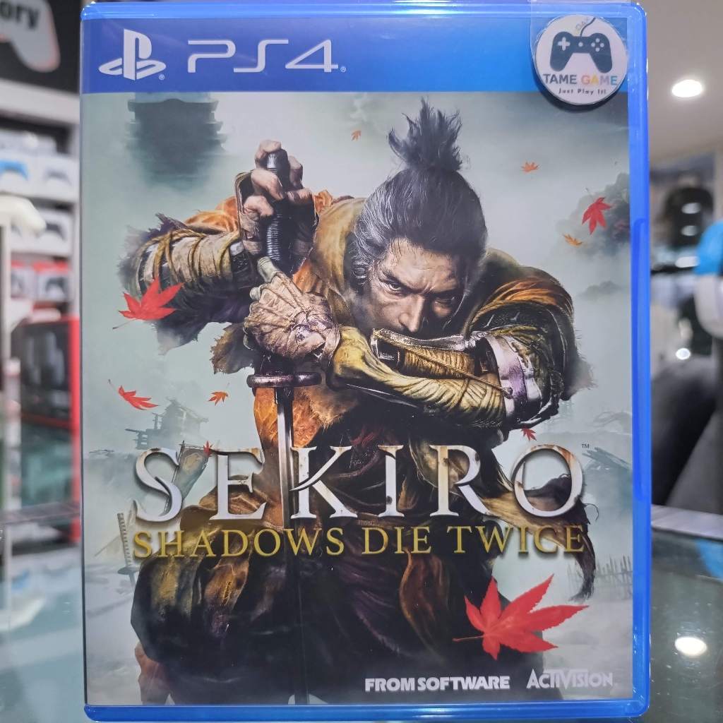 (ภาษาไทย) มือ2 Sekiro Shadows Die Twice PS4 มือสอง (เล่นกับ PS5 ได้ Sekiro Shadow Die Twice samurai)