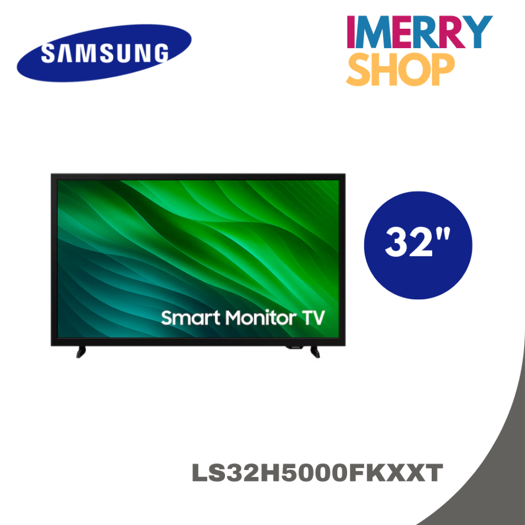 SAMSUNG 32” Smart Monitor TV MH5000F HD LS32H5000FKXXT