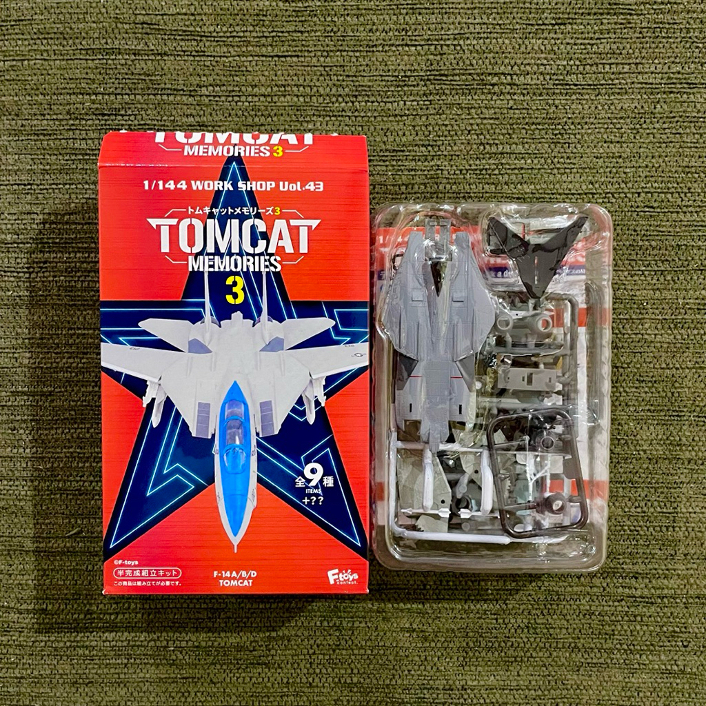 F-Toys 1/144 F-14D Tomcat U.S. Navy VF-31 Fighter Squadron “Tomcatters”