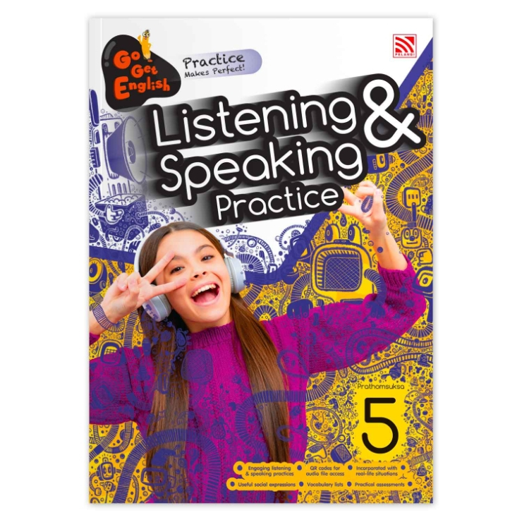 N2N Education Go Get English Listening & Speaking Practice Prathomsuksa P5
