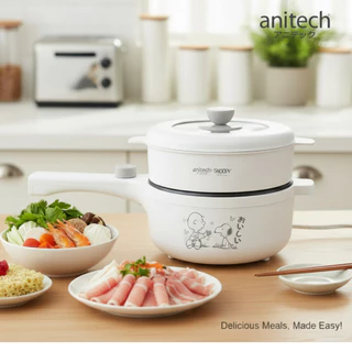 AnitechXSnoopy3 หม้อต้มไฟฟ้าอเนกประสงค์ SNP-SMC701 กำลังไฟ 700W