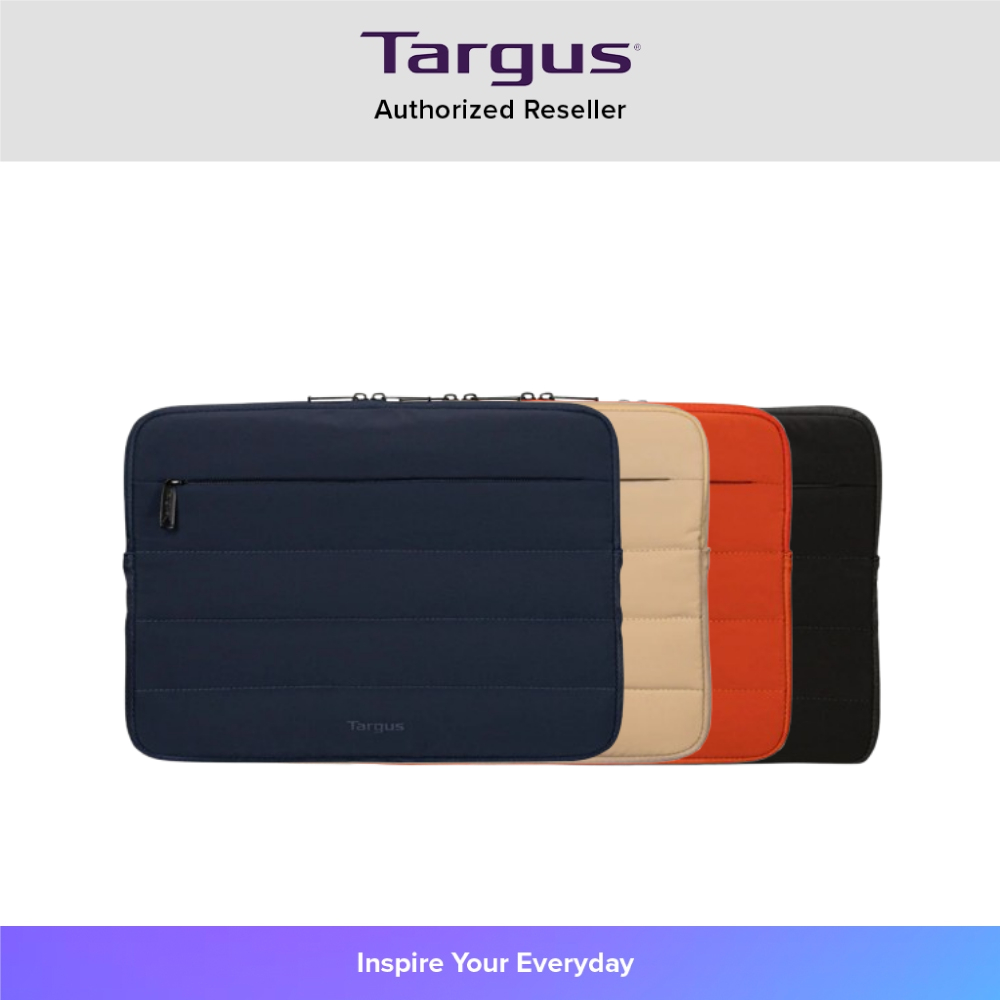 Targus Puffer 13-16" Sleeve (TBS976GL, TBS97608GL, TBS97602GL, TBS97613GL) ซองใส่โน้ตบุ๊ค กันกระแทก น้ำหนักเบา