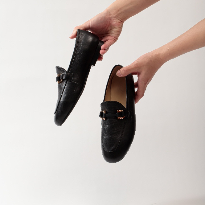 KIAH 70708 | MARCEL LOAFERS รองเท้าโลฟเฟอร์หนังแกะนุ่ม ทรงเปิดหลัง ดีไซล์เก๋คลาสสิคใส่สบาย ได้ลุคOLD