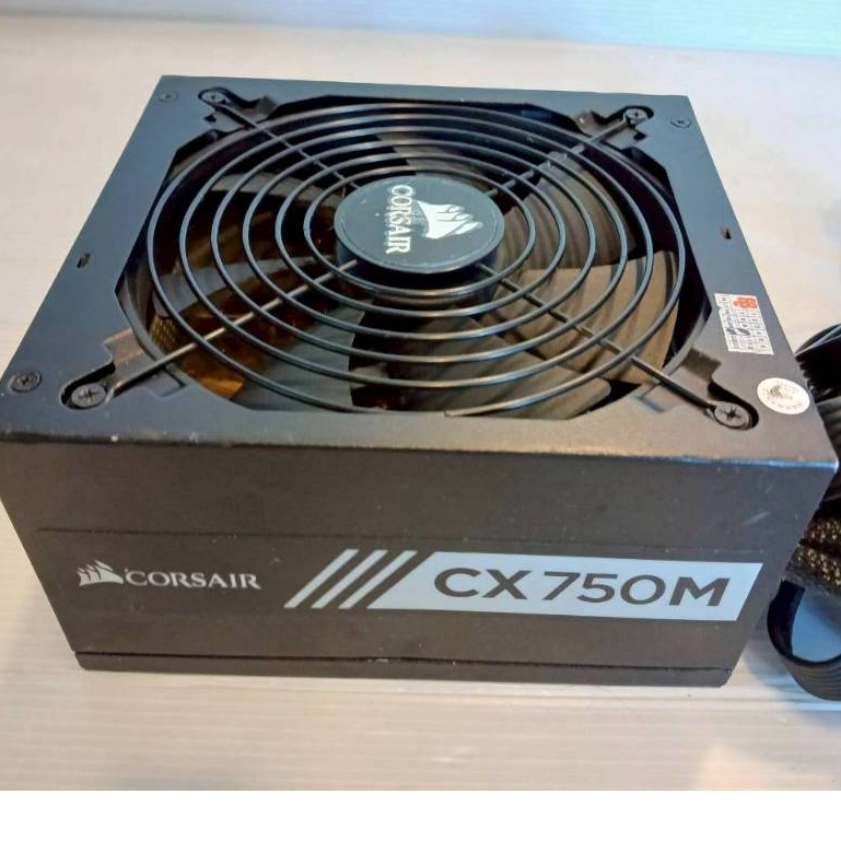PSU (อุปกรณ์จ่ายไฟ) CORSAIR CX750M - 750W 80 PLUS BRONZE