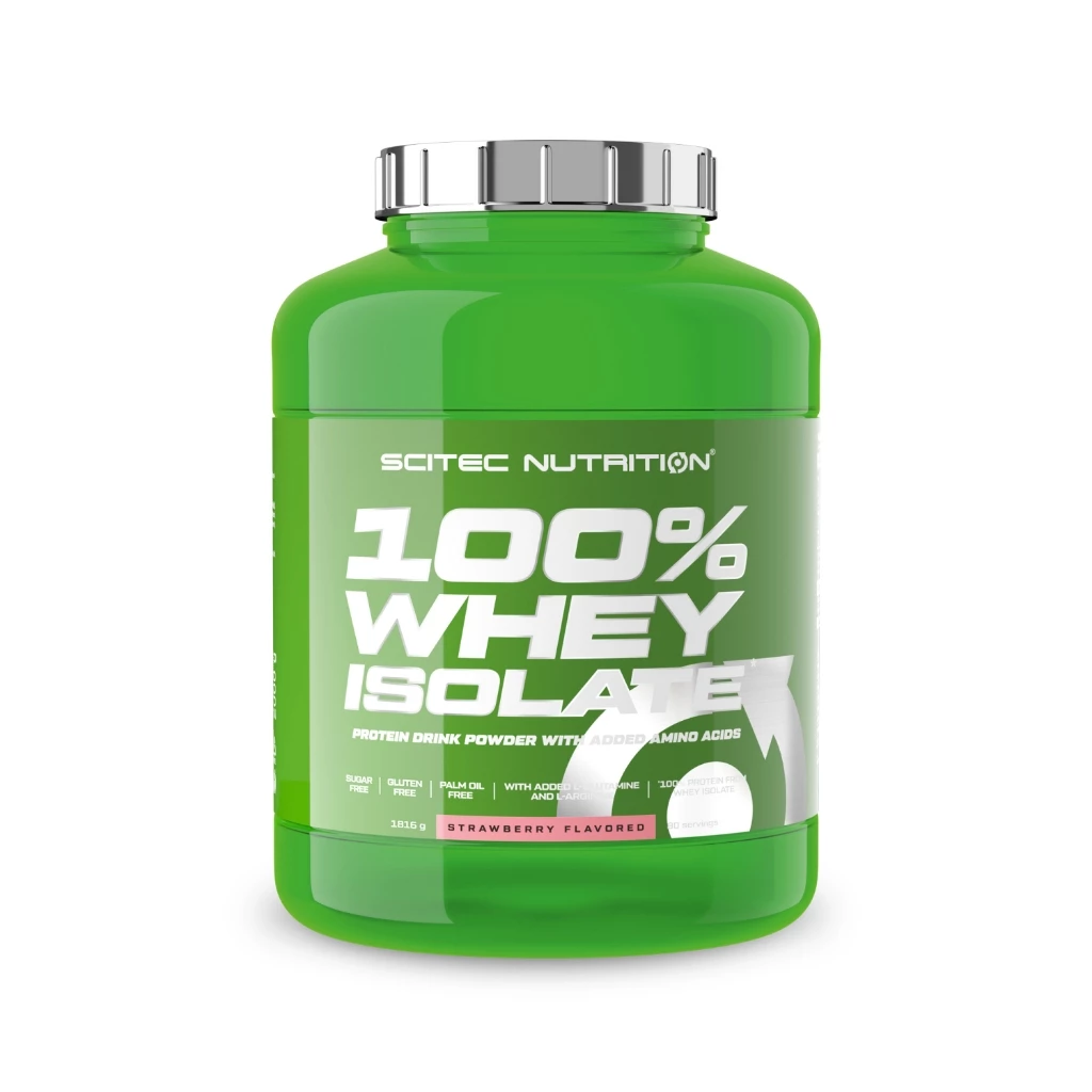 SCITEC NUTRITION Whey Isolate 1816g ( เวย์โปรตีน สูตรลีน คุมหิว เพิ่มกล้ามเนื้อ)