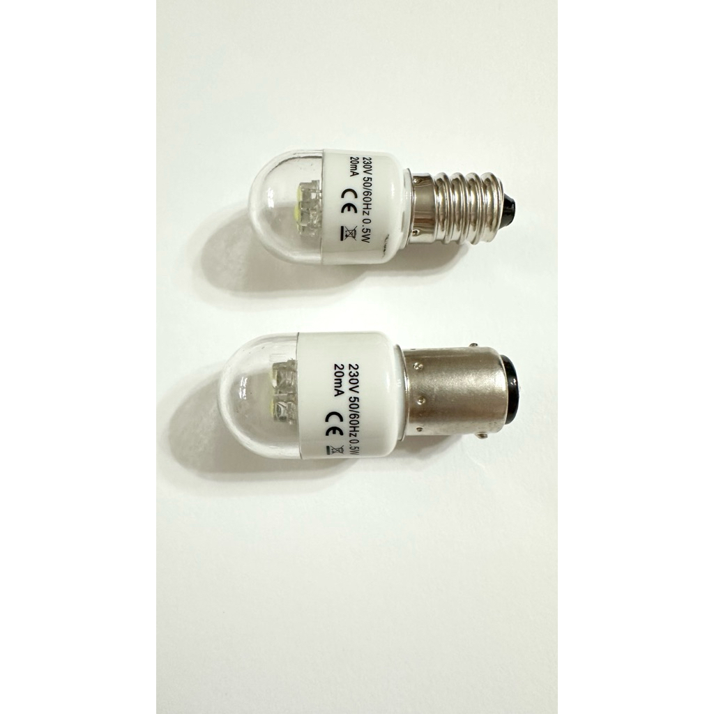 หลอดไฟจักร LED แบบเกลียวE14  แบบเขี้ยว BA15D ราคาต่ออัน