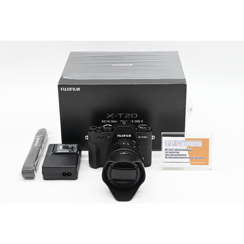กล้อง Fujifilm X-T20 + 18-55 [มือสอง]