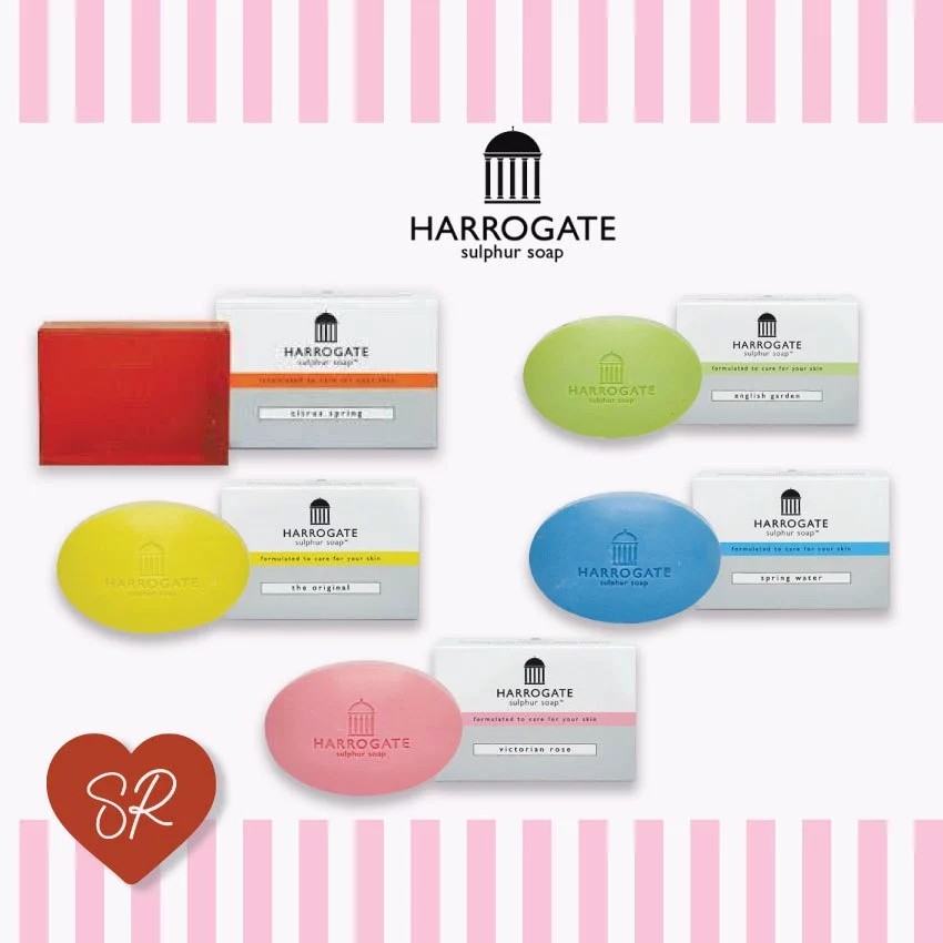 Harrogate sulphur soap ผลิตภัณฑ์ทำความสะอาดและบำรุงผิวพรรณ สามารถใช้ฟอกหน้าและตัว