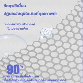 ตาข่ายกั้นพลาสติกสีขาว ใช้ได้ทั้ง กั้นสวน กันสุนัข ทำคอกเลี้ยงสัตว์ ป้องกันหญ้า