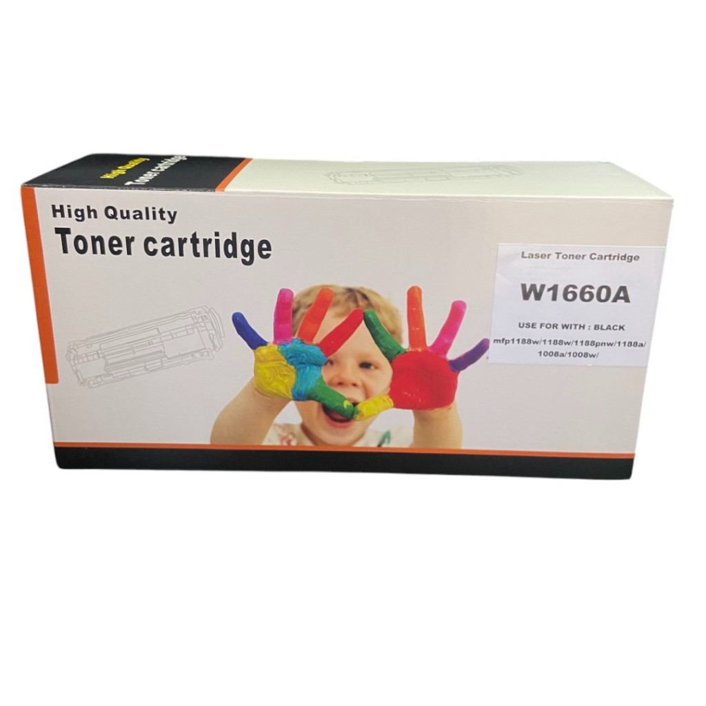 HP W1660 Laser W1660A W1660 หมึกปริ้นเตอร์ เลเซอร์ เทียบเท่า for printer HP 1008W/MFP 1188A/1136W