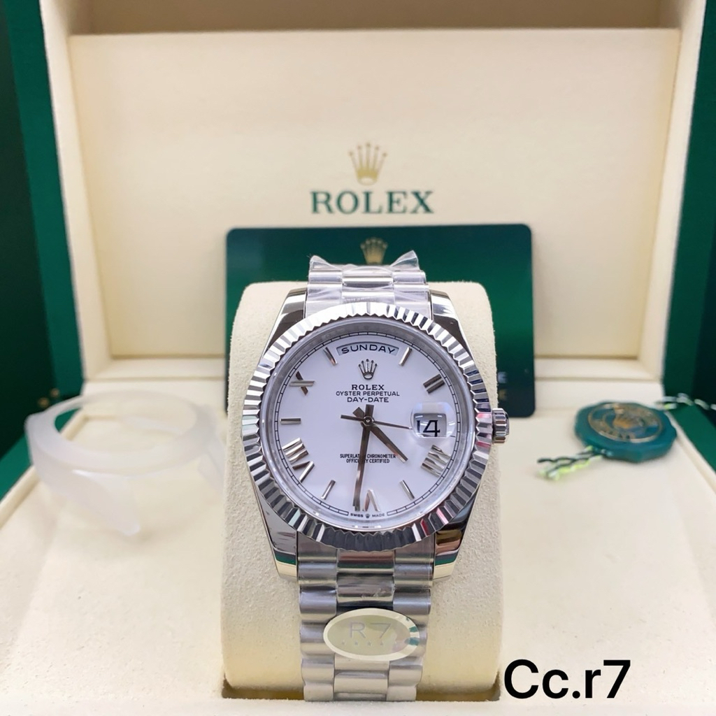นาฬิกาข้อมือ Rolex Day-Date CC R7 40mm.(รับประกัน1ปี)