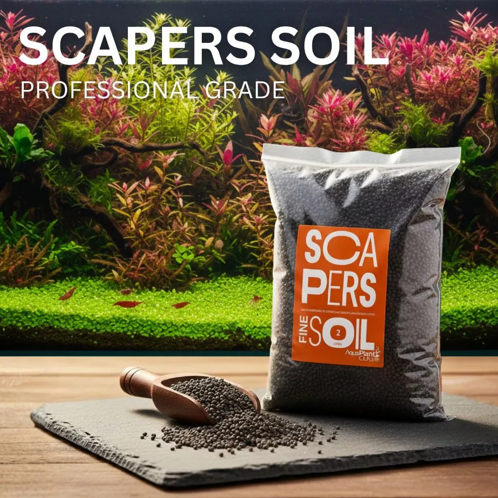 ดินปลูกไม้น้ำ คุณภาพจากสิงคโปร์ น้ำใส โตเร็ว Aqua Soil แบ่งขาย (Aquaplant Culture Scapers Soil)