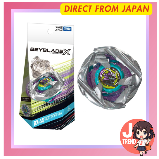 TAKARA TOMY BEYBLADE X BEYBLADE X BX-45 Booster Samurai Calibur 6-70M  [ส่งตรงจากญี่ปุ่น]