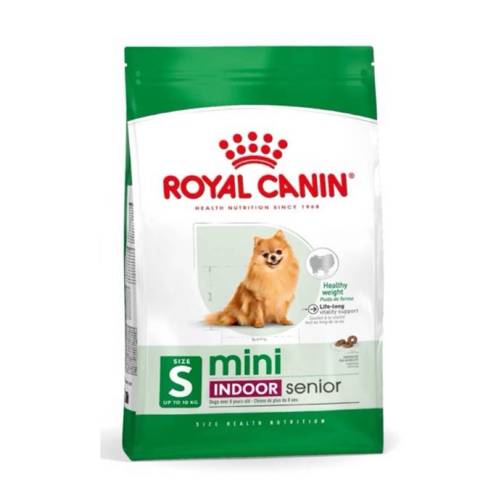Royal canin Mini indoor senior 500 กรัม Exp.15/06/27 สุนัขพันธุ์เล็กเลี้ยงในบ้าน 8 ปีขึ้นไป