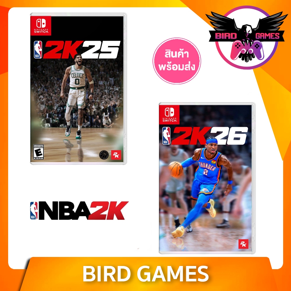 Nintendo Switch :NBA 2K25 , NBA 2K26 [แผ่นแท้][มือ1][NBA25]NBA2K26 Switch][NBA 26][NBA]