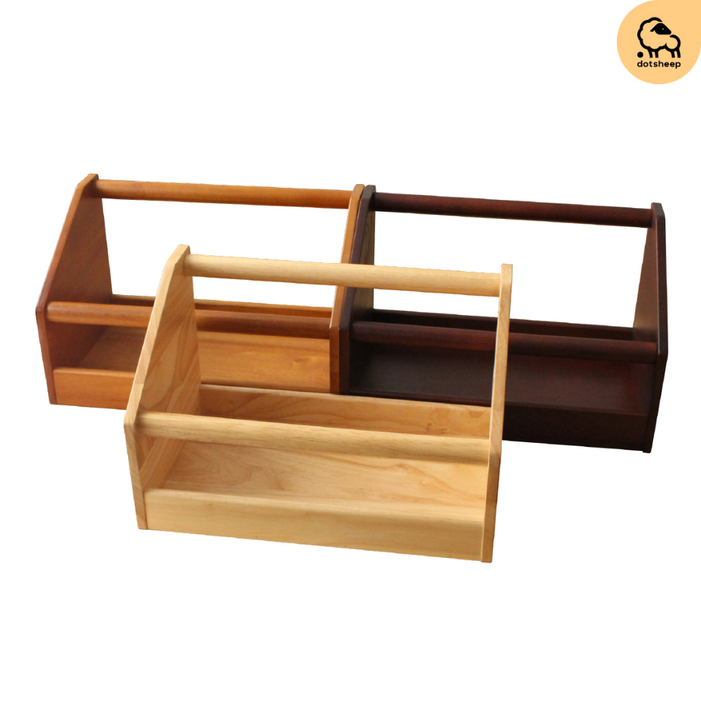 Dotsheep ชั้นวางแผ่นเสียง ที่เก็บแผ่นเสียง Gramophone rack กล่องใส่แผ่นเสียง ไม้