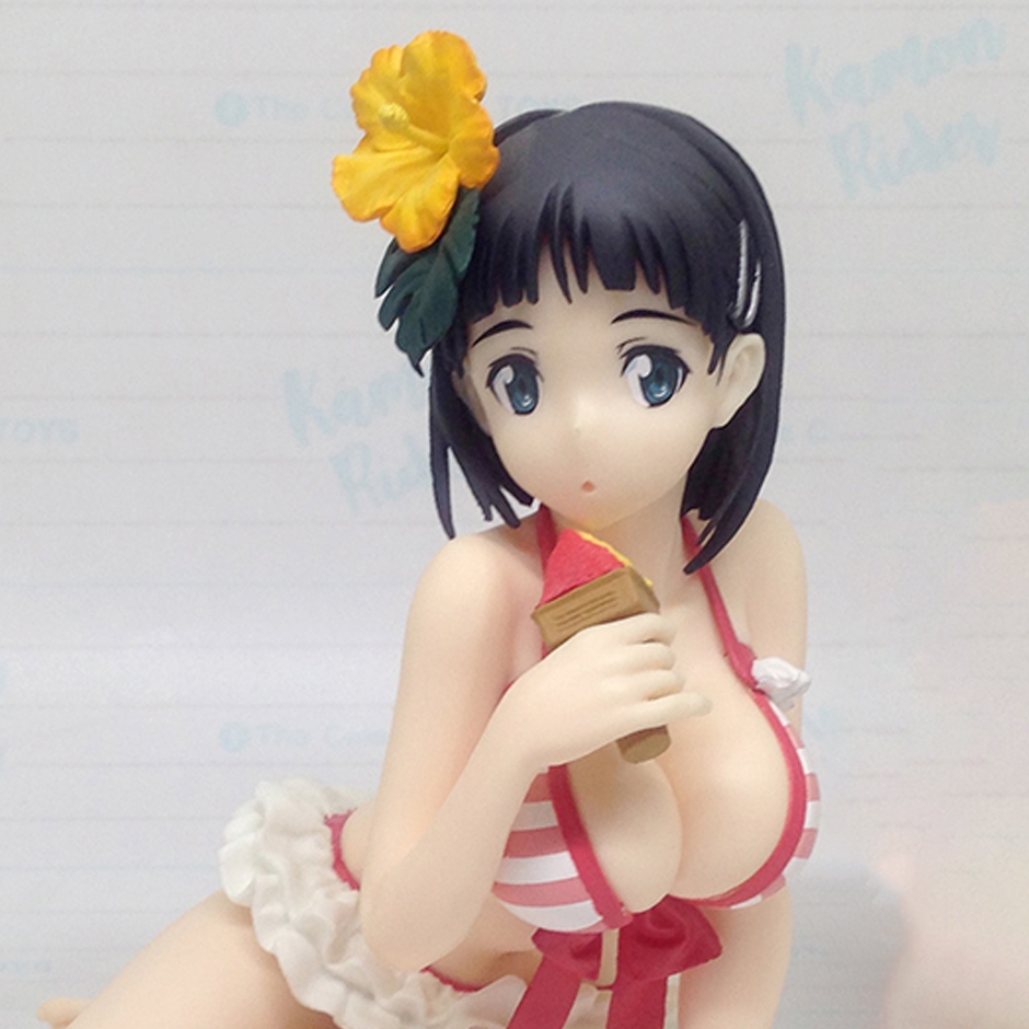 BANPRESTO : Kirigaya Suguha Tropical Shower Ver. - EXQ Sword Art Online Code Register - งานแท้ มือสอ