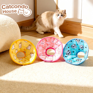 Cathouse คอลล่า ปลอกคอกันเลียลายการ์ตูน ปลอกคอสัตว์เลี้ยง สำ…